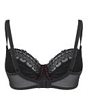 1706 TKD Lingerie Core Cleo Marcie Balconnet Bra Black B