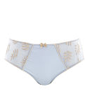 1707 TKD Lingerie Fashion Panache Tango Brief Blue Gold F