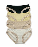 1801 TKD Lingerie Cake Maternity Basic Knicker Pack Grey Toffee Nude Black Frappe F2
