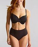 365 T Shirt Bra And Deep Brief Black