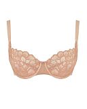 Allure Balcony Bra Champagne Gold TKD Lingerie Panache Fashion CF1
