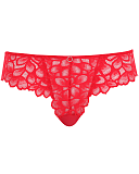Allure Brazillian Brief Ruby Red TKD Lingerie Panache Fashion CF1