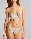 Allure Demi Balcony Bra And Brazilian Bloom