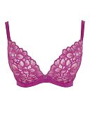 Allure Demi Plunge Bra Magenta