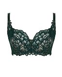 Allure Full Cup Bra Forest Green TKD Lingerie Panache Core CF1