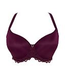 Allure Spacer Bra Plum