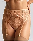 Allure Suspender Champagne Gold TKD Lingerie Panache Fashion B1