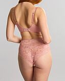 Amour Full Cup Bra And Deep Brief Pink Rose