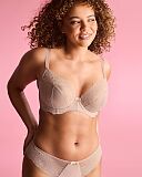 Ana Non Padded Plunge Bra And Thong Vintage