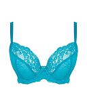 Ana Non Padded Plunge Bra Ocean Blue