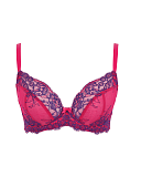 Ana Non Padded Plunge Bra Orchid Indigo TKD Lingerie Panache Fashion CF1