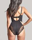 Ana Plunge Body Black TKD Lingerie Panache Fashion B1
