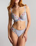 Ana Plunge Bra And Brazilian Brief