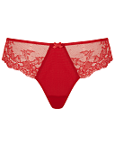 Ana Thong Salsa Red TKD Lingerie Panache Fashion CF1