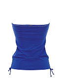 Anya Voyage Bandeau Tankini No Straps Cobalt TKD Lingerie Panache Swim Fashion BC