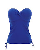 Anya Voyage Bandeau Tankini No Straps Cobalt TKD Lingerie Panache Swim Fashion FC
