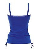 Anya Voyage Bandeau Tankini With Straps Cobalt TKD Lingerie Panache Swim Fashion BC