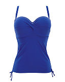 Anya Voyage Bandeau Tankini With Straps Cobalt TKD Lingerie Panache Swim Fashion FC