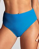 Aurora High Waist Brief Aurora Blue