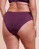 Beach Bliss High Leg Bikini Brief Mulberry