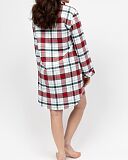 Blaze Brushed Check Knighshirt Red Mix TKD Lingerie Cyberjammies Fashion B1 Blaze Brushed Check Knighshirt Red Mix TKD Lingerie Cyberjammies Fashion B1