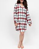 Blaze Brushed Check Knighshirt Red Mix TKD Lingerie Cyberjammies Fashion F1 Blaze Brushed Check Knighshirt Red Mix TKD Lingerie Cyberjammies Fashion F1