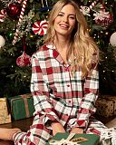 Blaze Brushed Check Pyjama Set Red Mix TKD Lingerie Cyberjammies Fashion L2 Blaze Brushed Check Pyjama Set Red Mix TKD Lingerie Cyberjammies Fashion L2