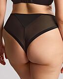 Bliss Brazilian Brief Black Floral