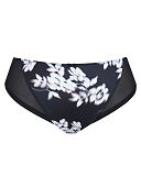 Bliss Brazilian Brief Black Floral