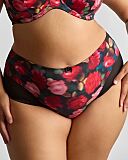 Bliss Deep Brief Rose Print