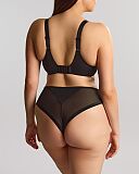 Bliss Full Bra And Brazilian Brief Black Floral