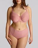 Bliss Full Cup Bra And Deep Brief Rose Pink