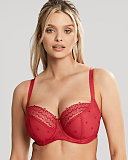 Blossom Balconnet Bra Raspberry TKD Lingerie Panache Fashion F1