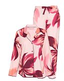 Blush Botanica Floral Print PJ Set Peach Mix