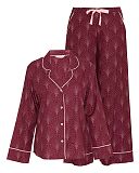 Blush Botanica Geo Print Pyjama Set Berry Mix