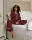 Blush Botanica Geo Print Pyjama Set Berry Mix