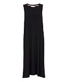Bonnie Jersey Long Nightdress Black