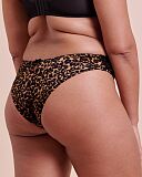 Boost Lace Tanga Brief Leopard Print