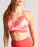 Boundless Padded Non Wired Sports Bra Pink Coral