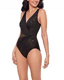 Brilliante Circe Soft Cup Shaping Swimsuit Black TKD Lingerie Miraclesuit Fashion F1