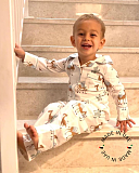 Camel Print Pyjama Set Child Jessica Lily TKD Lingerie F1 MU
