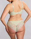 Celeste Balcony Bra And Brazilian Pistachio