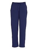Celestial Ribbed Revere Jersey PJ Bottom Navy