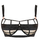 Censored Bra Black TKD Lingerie Scantilly Luxury f