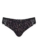 Cherie Brazilian Brief Black Animal TKD Lingerie Panache Fashion CF1 Cherie Brazilian Brief Black Animal TKD Lingerie Panache Fashion CF1