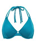 Christina Halter Bikini Top Teal