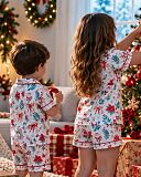 Christmas Cheer Kids Shorty Set