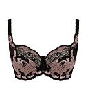 Clara Full Cup Bra Black Pink