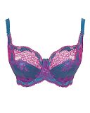 Clara Full Cup Bra Teal Magenta