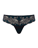 Clara Thong Deep Ocean Blue TKD Lingerie Panache Fashion CF1